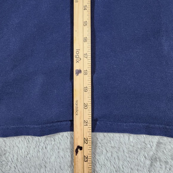 Polo Ralph Lauren Polo Shirt‎ Youth Large 14-16 Navy Gray Big Pony Athletics - Picture 12 of 13
